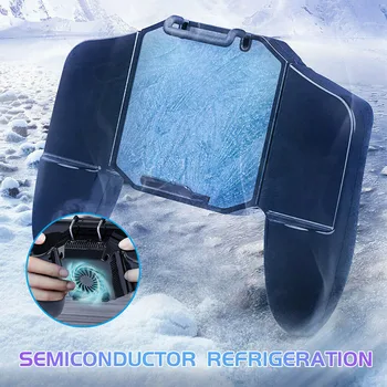 

Cell Phone Cooler Game Controller Semiconductor Cooler Combo Silent Fan Portable Detachable NC99