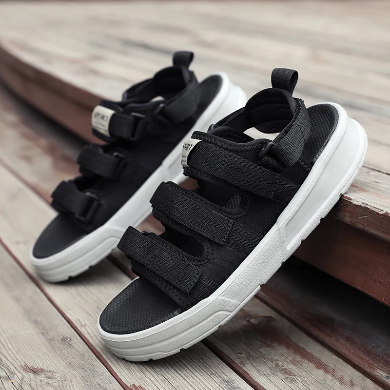 Men Summer Leisure Sandals Mesh-fabric Lightweight Outdoor Sports Shoes for Beach Hiking and Driving sports shoes,summer sandals,mens shoes