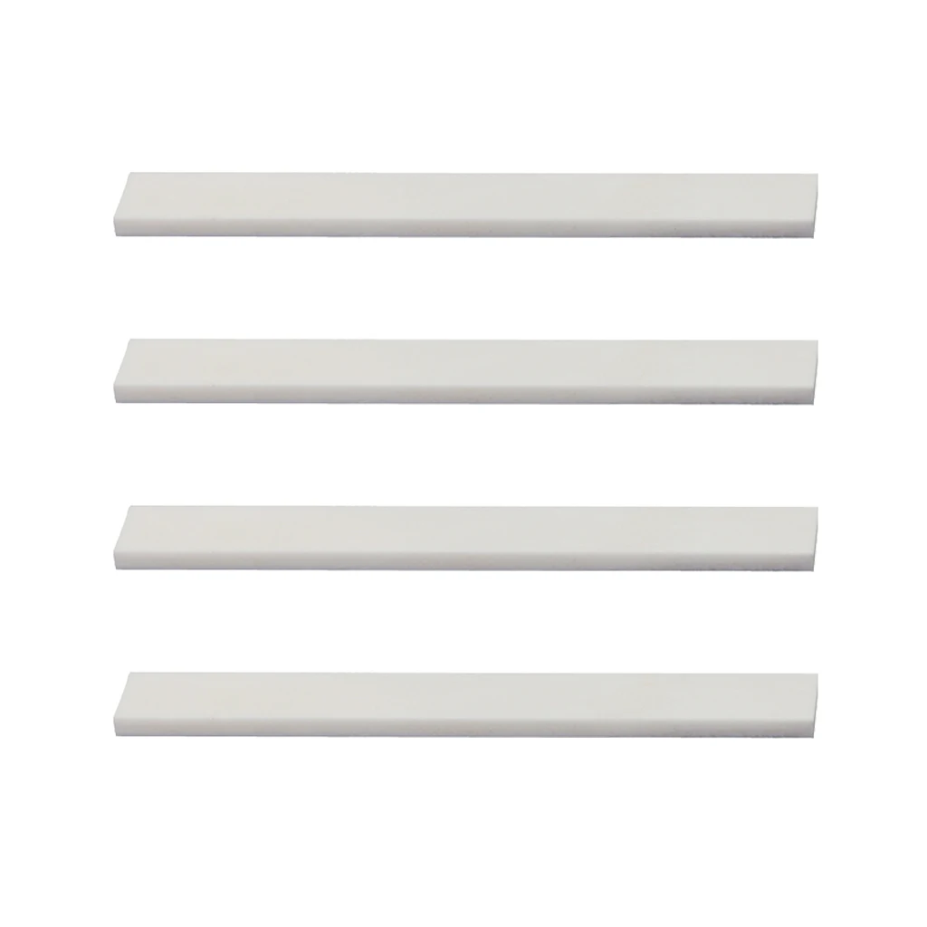 Acoustic Guitar Bone Bridge Saddle 4 Strings For Ropes, 6 Strings