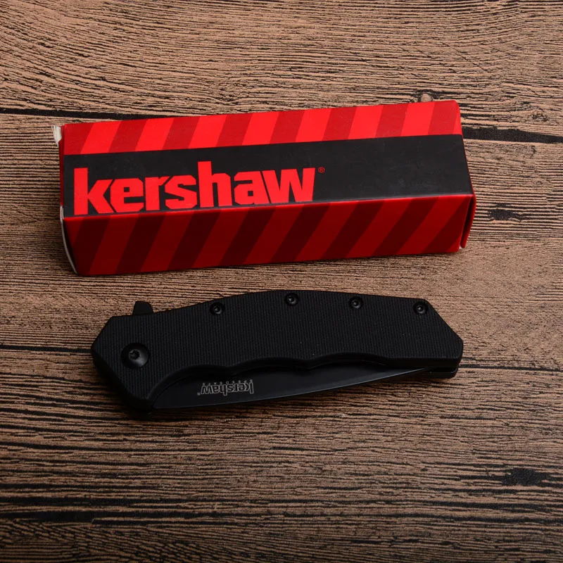 Kershaw1328 Складной Карманный Походный охотничий нож 8CR13MOV лезвие G10 ручка тактические ножи для выживания фрукты инструменты для повседневного использования