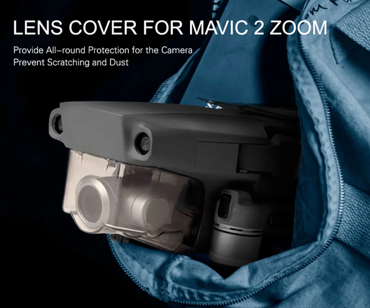 Карданный объектив камеры крышка для DJI Mavic 2 zoom Pro защитный держатель крышка транспортировочный протектор для MAVIC 2 Drone запасные части