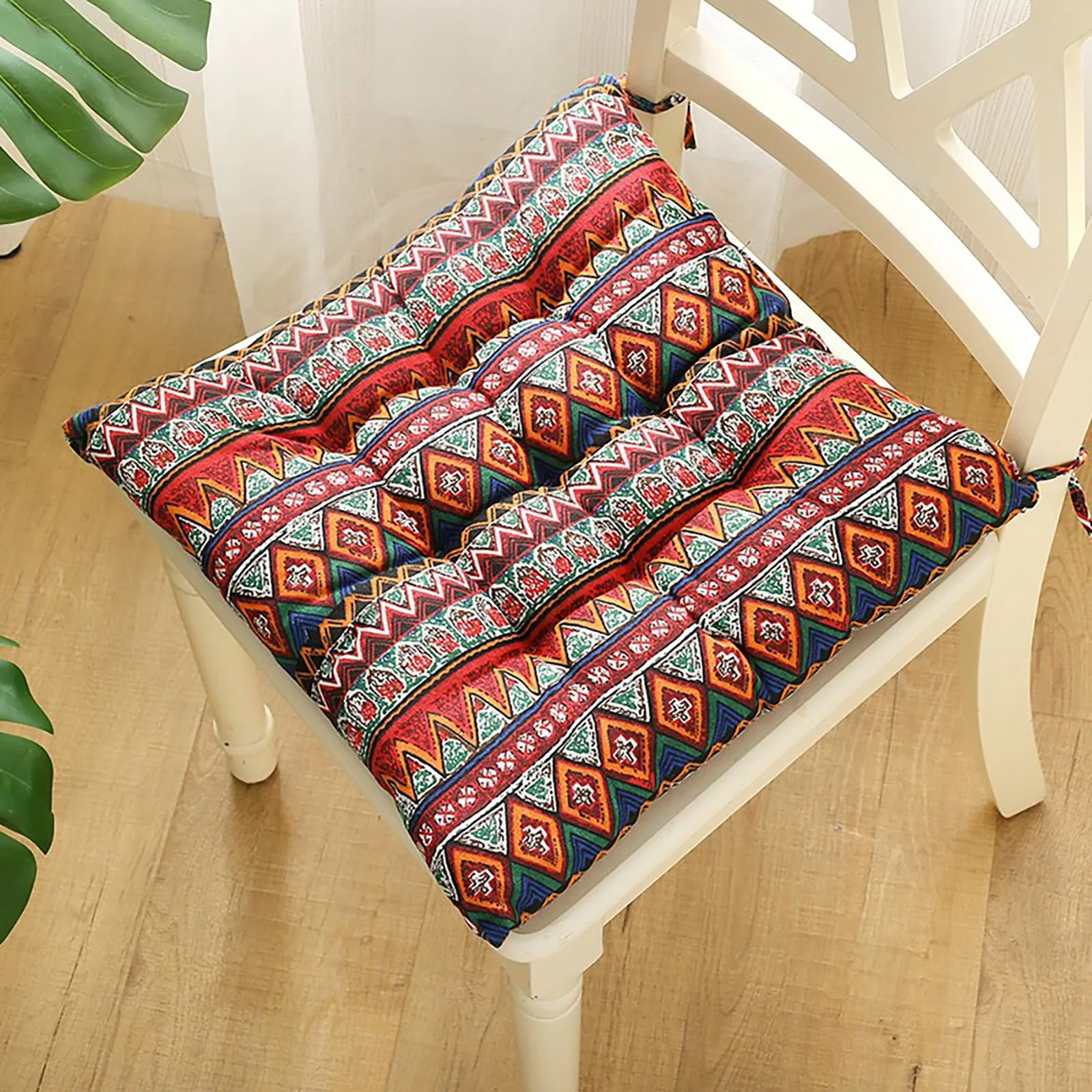 Printed cushions with cushion pad for indoors or outdoors garden seat cushions 