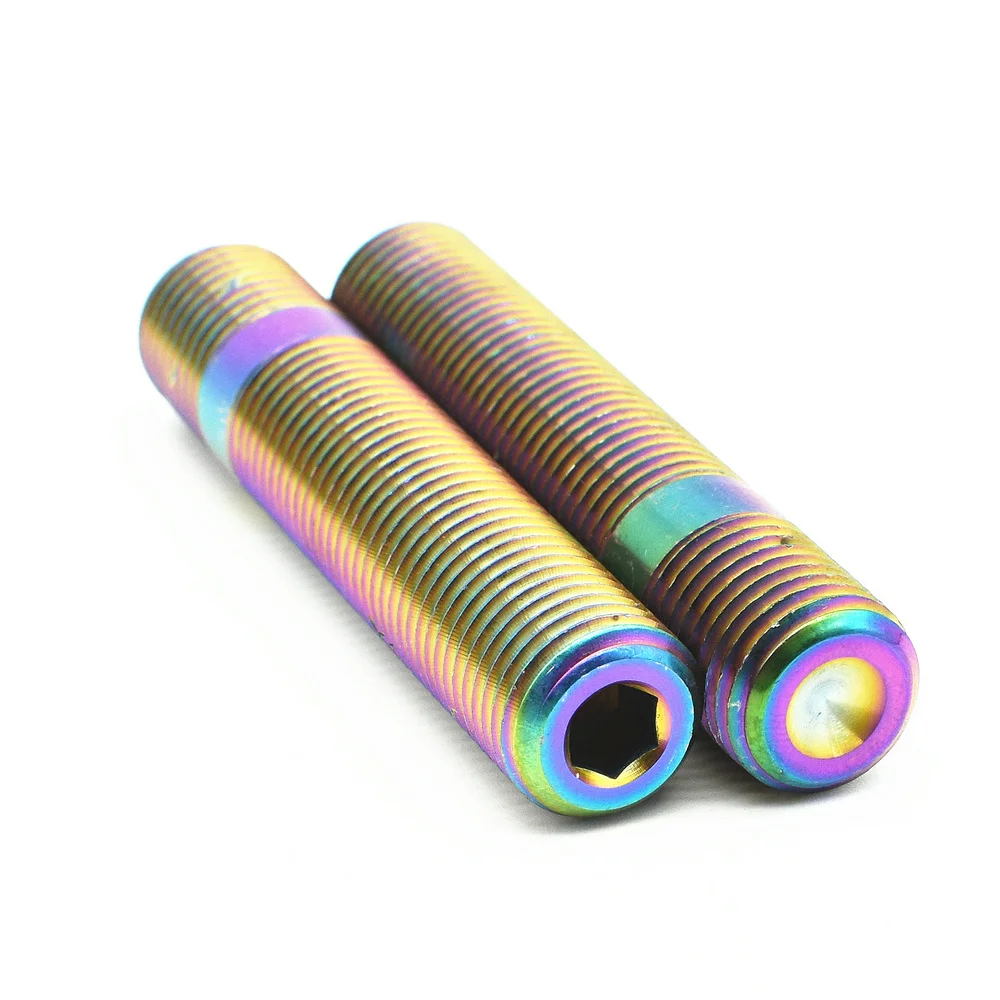 Titanium bolts Car wheel M12 Multiple color  (8)