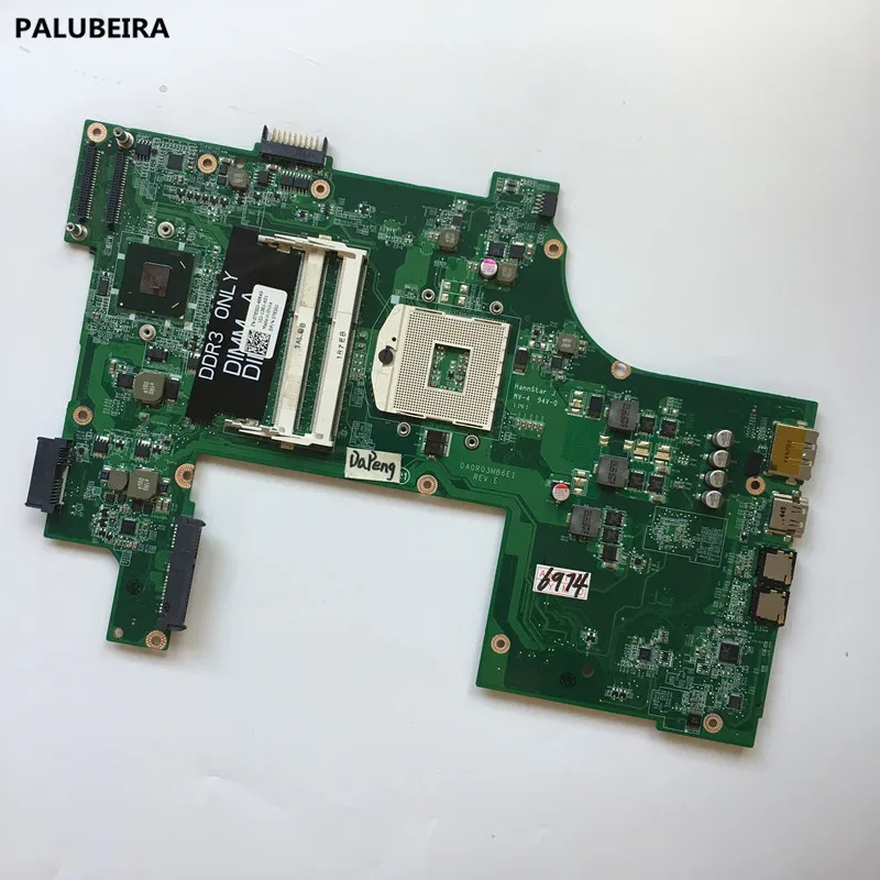 PALUBEIRA полностью протестированная материнская плата для DELL N7110 чипсет ноутбука PN CN-07830J 07830J DA0R03MB6E0 DAV03AMB8E1 материнская плата