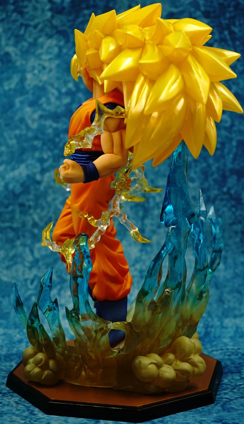 Son Goku Majin Buu шорты «Вегета» Super Saiyan 3 Морозильная камера ПВХ модель игрушки Dragon Ball Z Фигурки Коллекционная фигурка