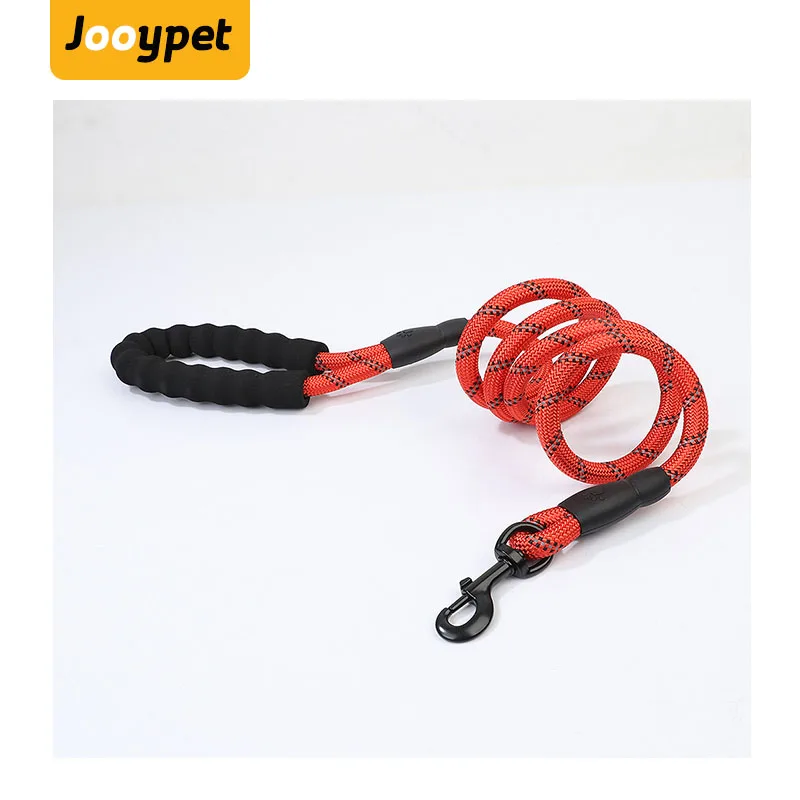 JOOYPET плетеный поводок для собак из нейлоновой веревки