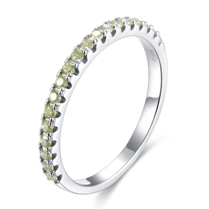 Aqua CZ Tigrade, 925 пробы, серебряные кольца для женщин, обручальное кольцо, кубический цирконий, тонкое 2 мм кольцо, модное женское S925 ювелирное изделие, Размер 3 - Цвет основного камня: Aqua CZ