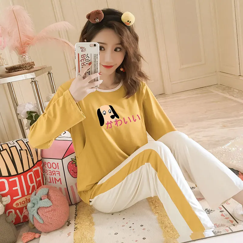 

Pregnant Women Confinement Clothing Double Long Japanese Korean Hoodie WOMEN'S Dress Maternal Pajamas Maternal Lactation Garment