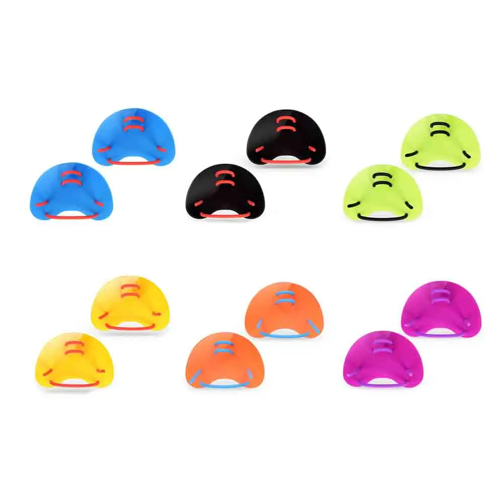 Hot Swimming Hand Paddles Fins Adjustable Swim Training Hand Paddles Water Sports Hand Paddles for Adults/Children