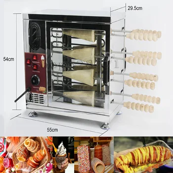 

Ingredients available Kurtos Kalacs chimney cake roll grill; Chimney Bread Roll Baking Machine