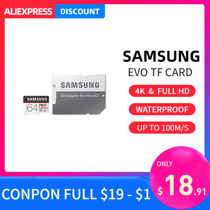 

Samsung evo Pro Micro Sd Card 32gb 64gb 128gb Class10 Transcend Flash Memory Card for Smartphone laptop Tablet hafiza karti