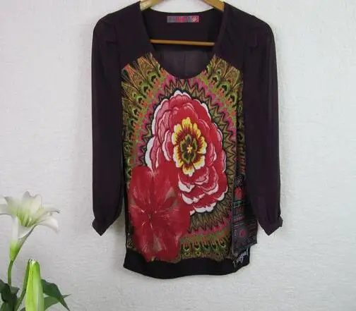 10 Широкий ассортимент свитеров DESIGUAL с принтом «вишня» доступен для осени/зимы - Цвет: 10