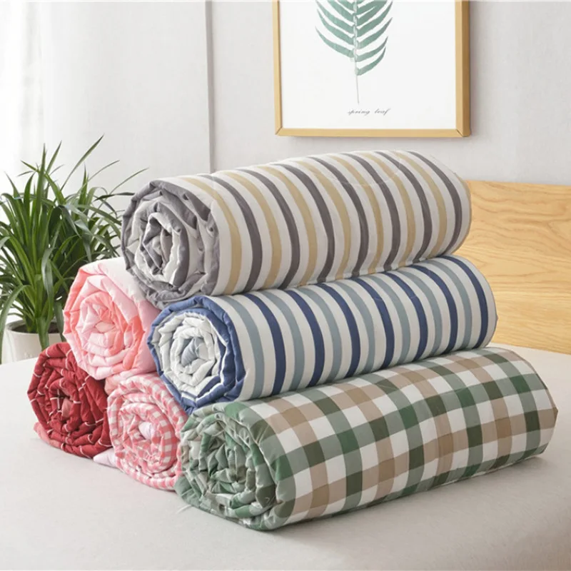

A Grant from Run-Washed Cotton Summer Quilt Airable Cover Machine Washable Good Summer Quilt Thin Blanket Summer Blanket
