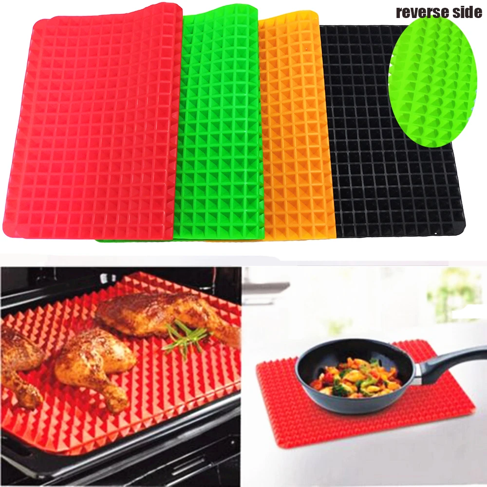 Practical Creative Pyramid Silicone Baking Mat Nonstick Pan Pad Cooking Mat Oven Baking Tray Kitchen Bakeware Gadgets