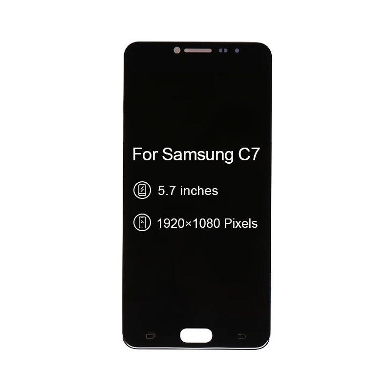 Супер AMOLED дисплей для samsung Galaxy C7 C7000 SM-C7000 ЖК-дисплей экран дигитайзер сенсорная сборка