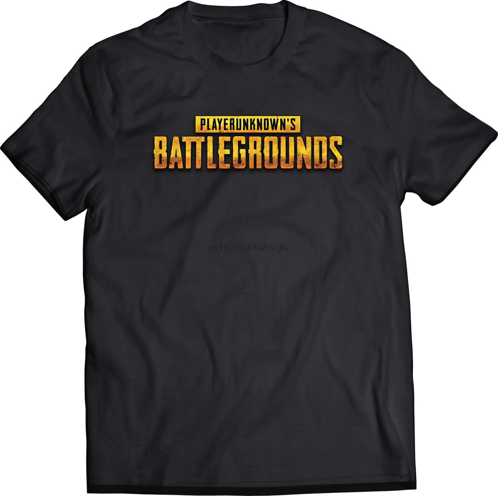 Черная футболка с логотипом PUBG Battlegrounds |