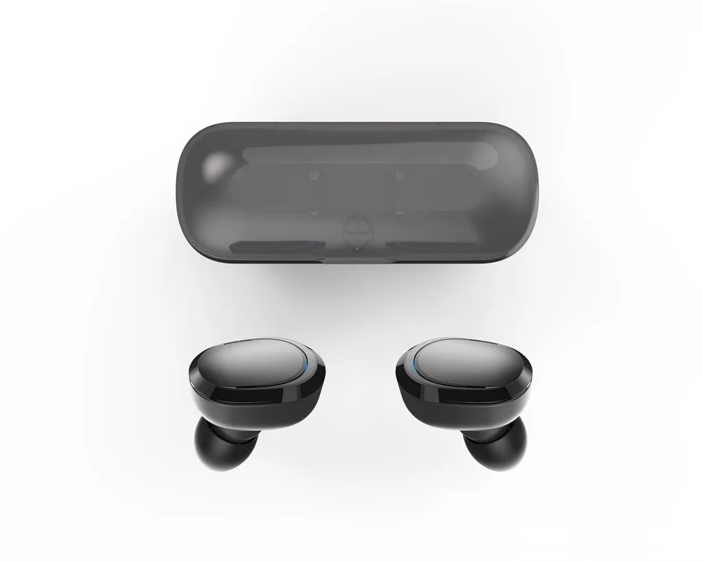 Беспроводные наушники Bluetooth 5,0, гарнитура TWS, мини-наушники, стерео наушники с откидной крышкой, два наушника, интеллектуальное шумоподавление