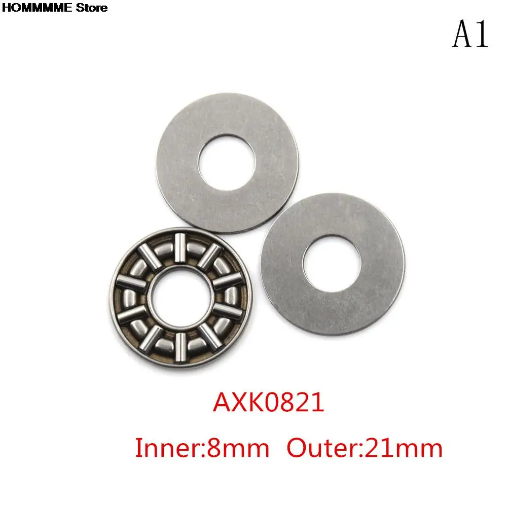 Plane Thrust Needle Roller Bearing 3Pcs AXK0821+2AS AXK2035+2AS AXK1024+2AS AXK1226+2AS AXK1528+2AS NEW needle bearings planar thrust bearing