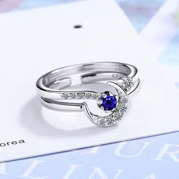 

New Fashion TV Game of thrones Ring Two In one Sun Star Moon Ring For Women Charm Ring Couple Lover Jewelry Gift Dropshipping