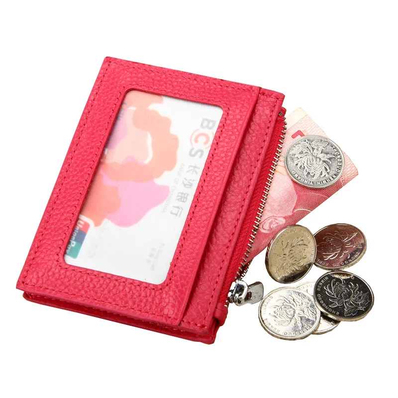 

Hot Selling Card Bit More Wallet Credit Card Holder Full-grain Leather Antimagnetic Wallet Card Holder RFID Card Sleeve