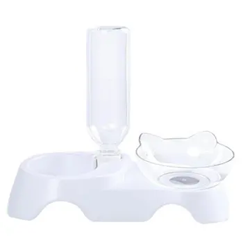 

Furpaw Cat Bowls,Non-Slip Adjustable Cats Food Bowl With Raised Stand, 2 In 4 Automatic Slow Feeder For Kitten Puppy