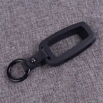 

CITALL Black Alloy Remote Cover Case Fob Shell with Key Protector Accessory Chain fit for Toyota RAV4 2018 2019