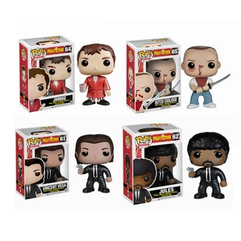

Funko pop Pulp Fiction #61 #62 #64 #65 Figure Toys Collection model Toys for Children