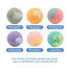12pcs/set Organic Bath Gift Natural Mini Handmade Bathing Foot Spa Bomb Rich Essential Oils Moisturizing Dry Skin Relaxing Scent 4