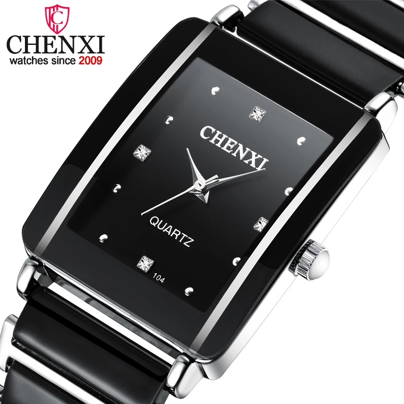 Watches Anti-Ceramic-Strap CHENXI Clock Gift Waterproof Women Lovers Luxury Brand Man