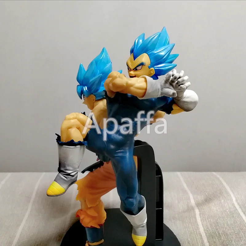 17 см аниме Dragon Ball Z Супер Saiyan голубые волосы Сон Гоку Вегета ПВХ фигурка коллекция куклы игрушки Рождественский подарок