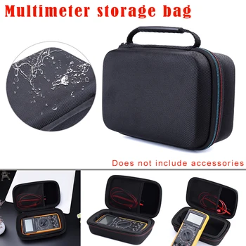 

Multimeter Storage Case Cover Bag Portable Shockproof for F117C F17B+ F115C F116C OE88