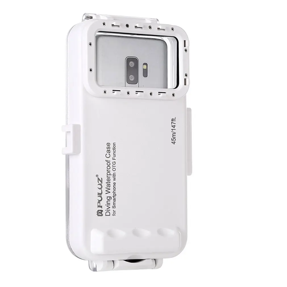 Puluz Android type-C Otg Мобильный телефон Универсальный Водонепроницаемый Чехол для дайвинга Pc+ Abs Защитный Чехол 45 метров водонепроницаемый Pu9100W