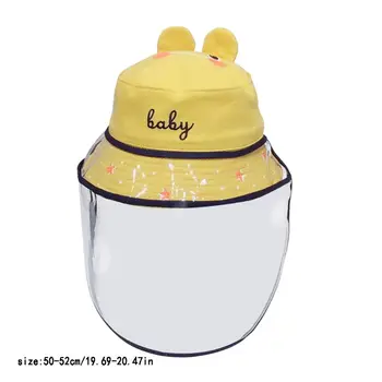 

Kids Dust Cover Full Face Cap Multifunctional Hat Children Anti-UVsaliva Y98A