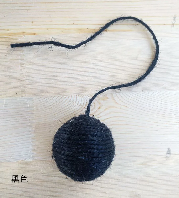 DIY дерево для кота аксессуары Игрушка для домашней кошки игрушка Висящий Шар с кольцом колокольчик внутри