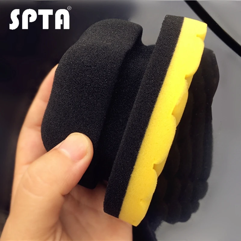 Губка для полировки шин SPTA ручной аппликатор высокой плотности|Шлифовальный