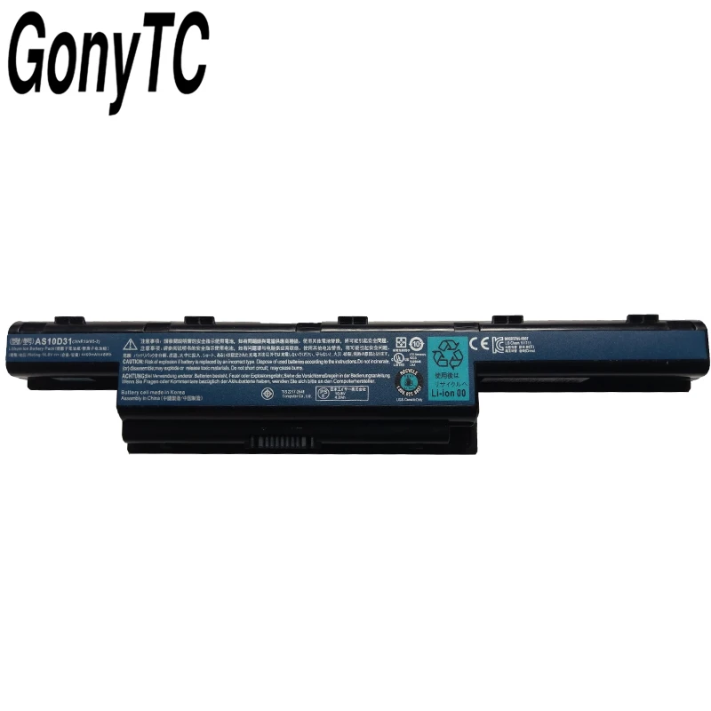 AS10D31 Оригинальный аккумулятор для ноутбука Acer Aspire V3 5741 5742 5750 5551G 5560G 5741G 5750G AS10D51 AS10D61