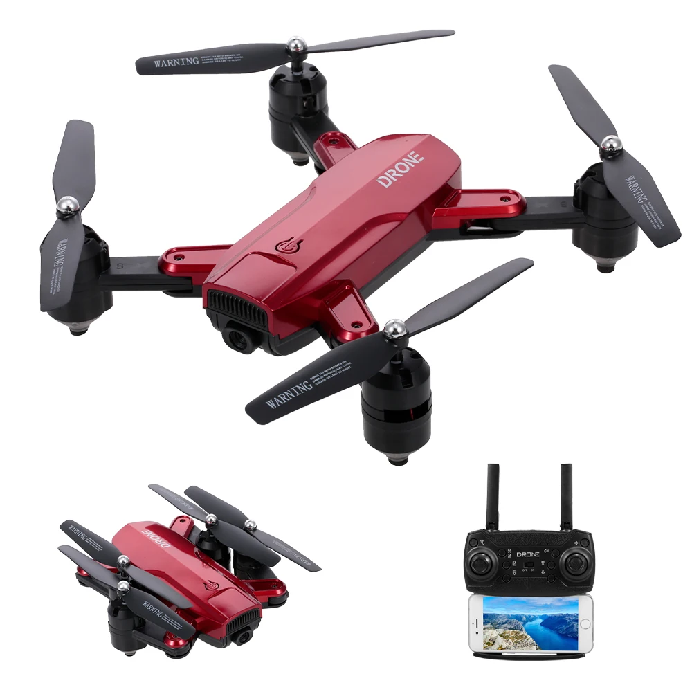 

ZD6-L 2.4GHz RC Drone with Camera 4K Wide Angle Optical Flow Positioning Trajectory Flight Gesture Control RC Quadcopter Toys