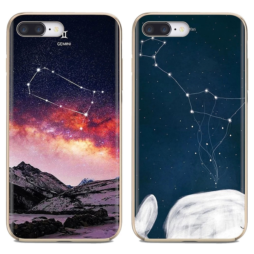 Силиконовый чехол с созвездиями звездного неба для Samsung Galaxy Note 2 3 4 5 8 9 S2 S3 S4 S5 Mini S6 S7