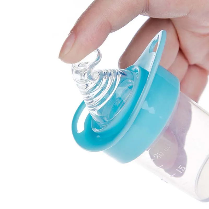 10ml Baby Nipple Medicine Feeder Water Feeding Bottle Anti-choking Safe Baby Medicine Feeder Cup with Scale Pacifier Baby Feeding Utensils