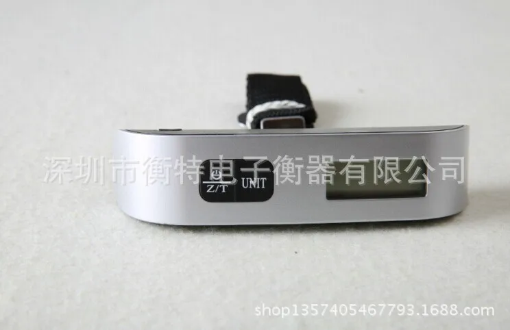 Luggage scale Mini 50kg with night vision function portable scale gold diamond jewelry scale