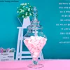 European Style Transparent Glass Food Candy Jar with Lid Decoration Household Glass Storage Jar Wedding Arrangement Decoration 2
