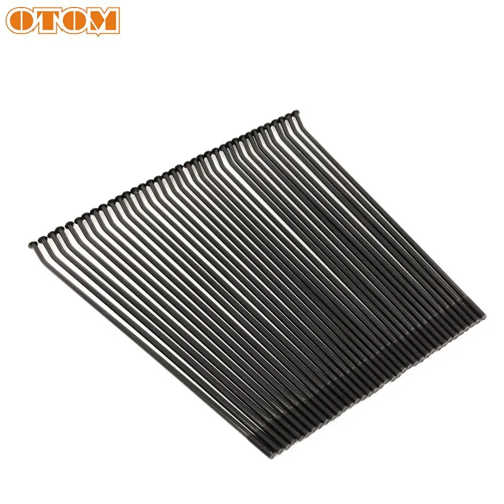 OTOM Motorcycle Stainless Steel 21" Front 18" 19" Rear Wheel Spokes Nipples For YAMAHA YZ125 YZ250 YZ250FX YZ450F WR250 WR450