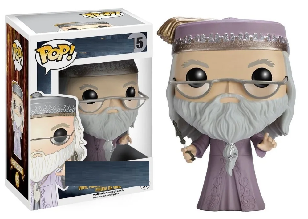 Funko POP Movie HP7 фигурка игрушки Луна Добби Рон Уизли Харри Поттер Северус Снейп проф Квиррелл Коллекционная Подарочная игрушка - Цвет: with box 15