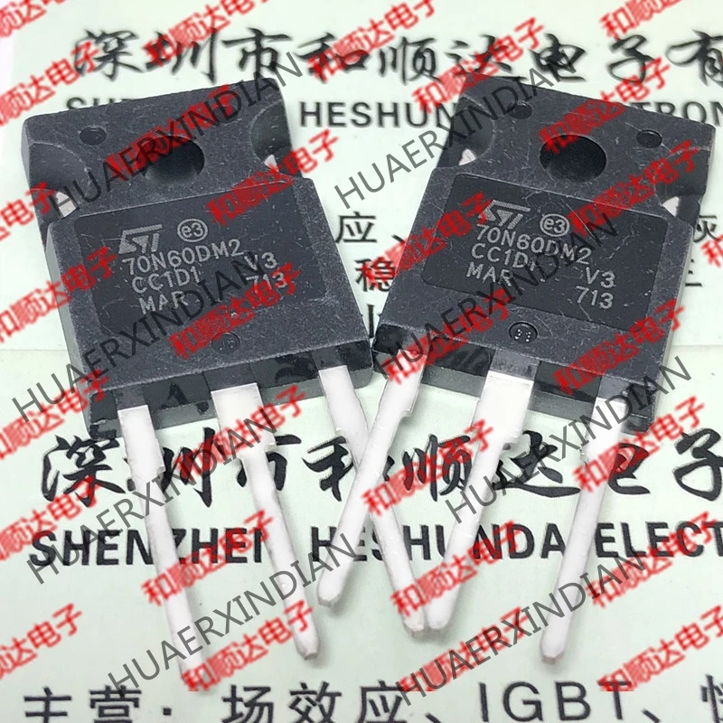 10 шт./лот и 70N60DM2 STW70N60DM2-247 600V 66A