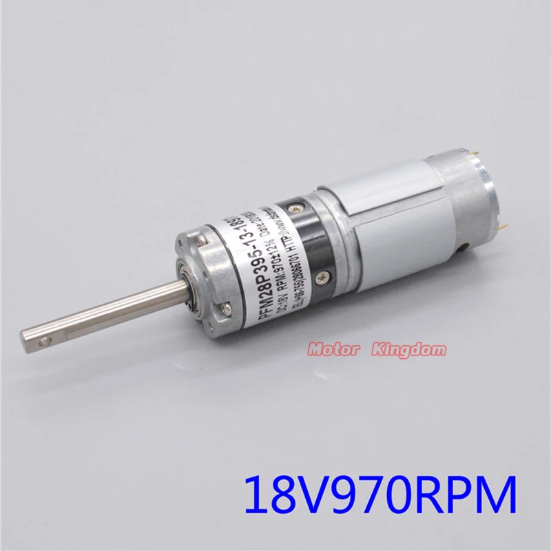 DC 5 V-18 V 970 об/мин мини-28 мм планетарный Шестерни Мотор DC микро Шестерни коробка для снижения скорости двигателя 42 мм Производство длинного шпинделя для DIY робот игрушечных автомобилей