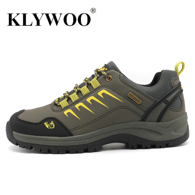 

Winter Men Warm Ankle Boots Shoes Fashion Lace-up Soft Breathable Shoes Comfortable Men Walking Shoes Boots KLYWOO