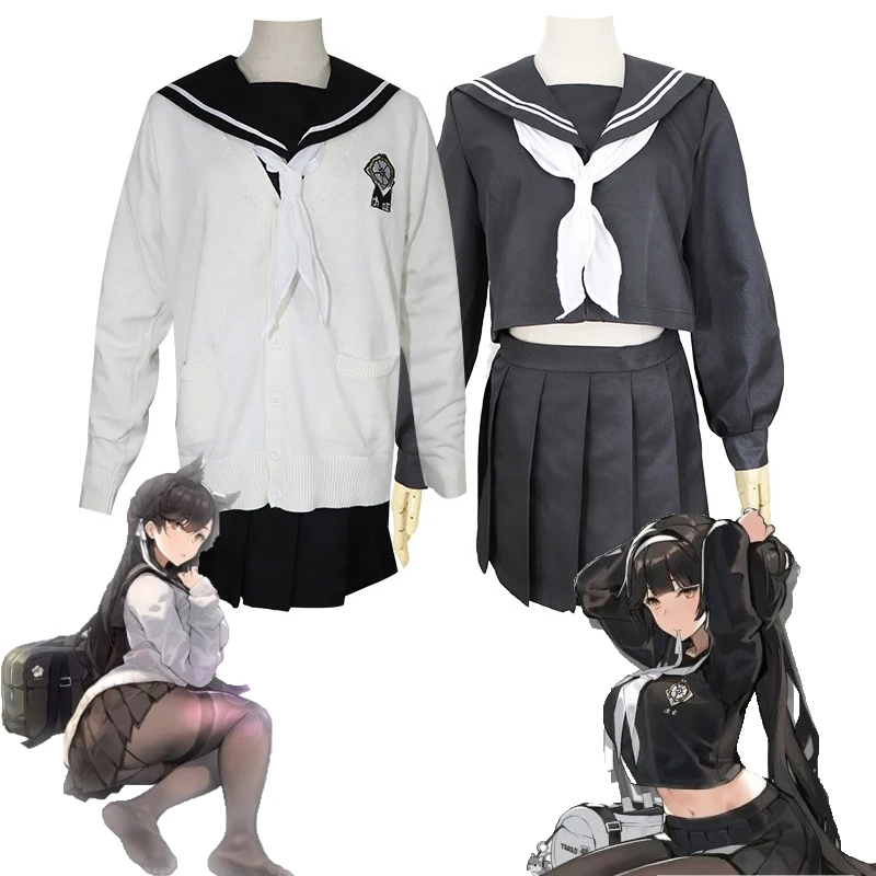 Игра Azur Лэйн маскарадные костюмы Atago And Takao Косплей Школьный костюм для Хэллоуина и Рождества, карнавальный костюм