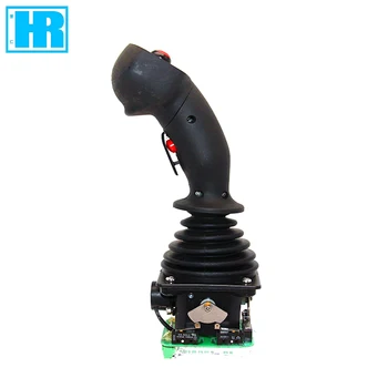 

Potentiometer or Hall output industrial Joystick SJ100 with deadman switch and two buttons