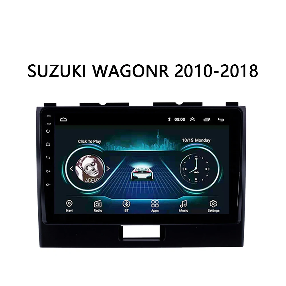 Автомобильная магнитола для SUZUKI WAGONR 2010-2018 WAGON R мультимедийная система Android 8 1 9