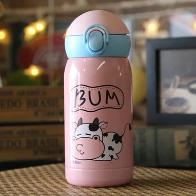Pink 200ml Детская чашка Bebe из нержавеющей стали, чашка для воды для детей, сохраняющая тепло, стеклянная чашка для детей на открытом воздухе, Детская портативная чашка для воды, непроливающаяся чашка - Цвет: Pink 200ml